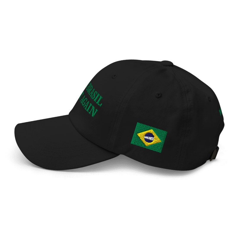 Boné MBGA — Orgulho · Bordado Brasileiro