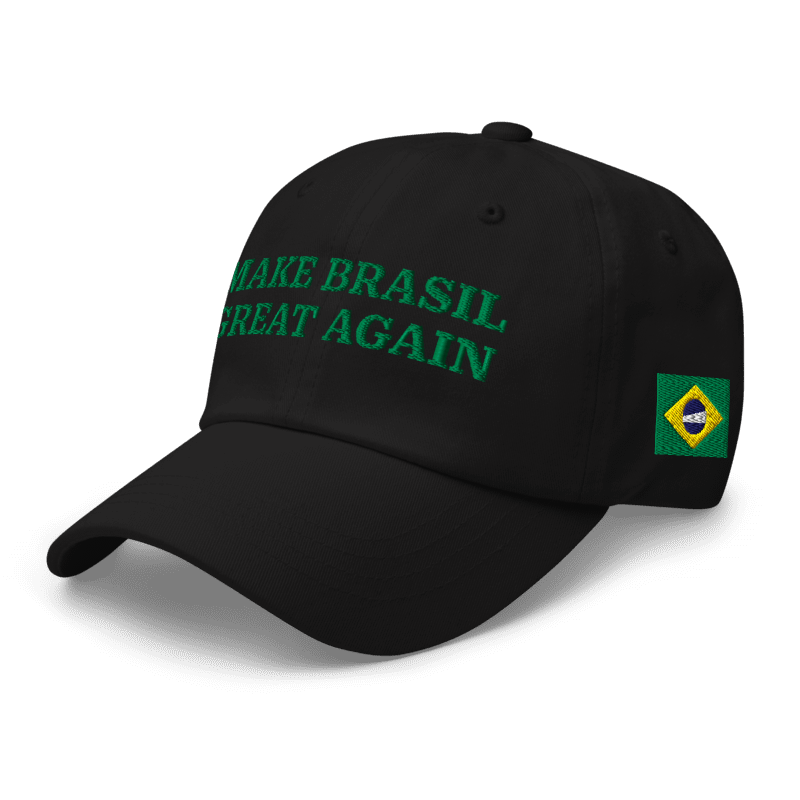 Boné MBGA — Orgulho · Bordado Brasileiro