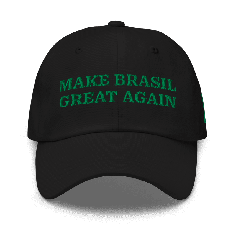 Boné MBGA — Orgulho · Bordado Brasileiro