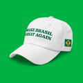 Boné MBGA — Orgulho · Bordado Brasileiro
