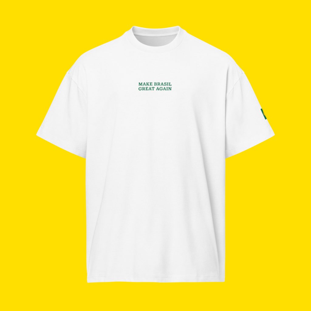 Camiseta MBGA — Potência · Oversized Heavyweight Bordado