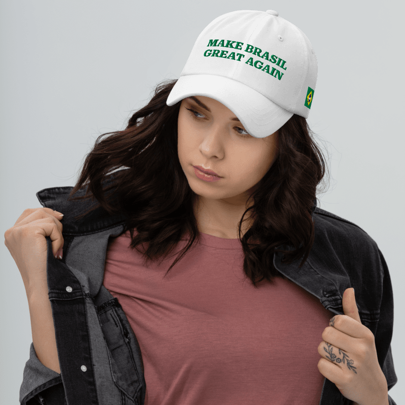 Boné MBGA Dad Hat Premium - Bordado Brasileiro Clássico