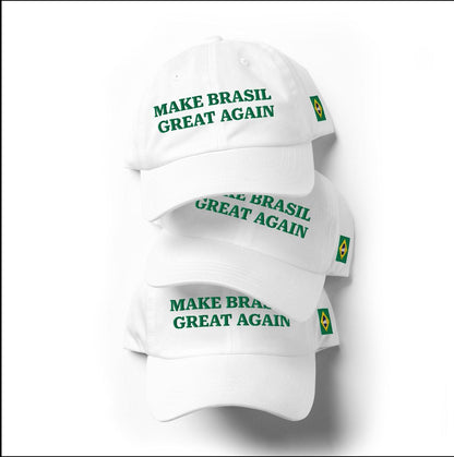 Boné MBGA Dad Hat Premium - Bordado Brasileiro Clássico