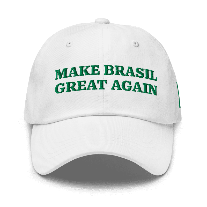 Boné MBGA — Orgulho · Bordado Brasileiro