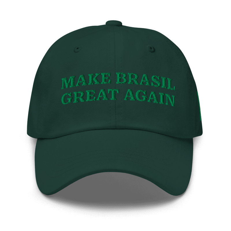 Boné MBGA — Orgulho · Bordado Brasileiro
