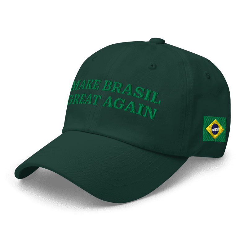 Boné MBGA — Orgulho · Bordado Brasileiro