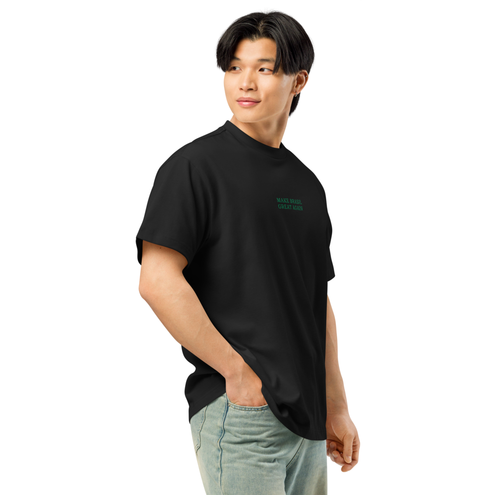 Camiseta MBGA — Potência · Oversized Heavyweight Bordado