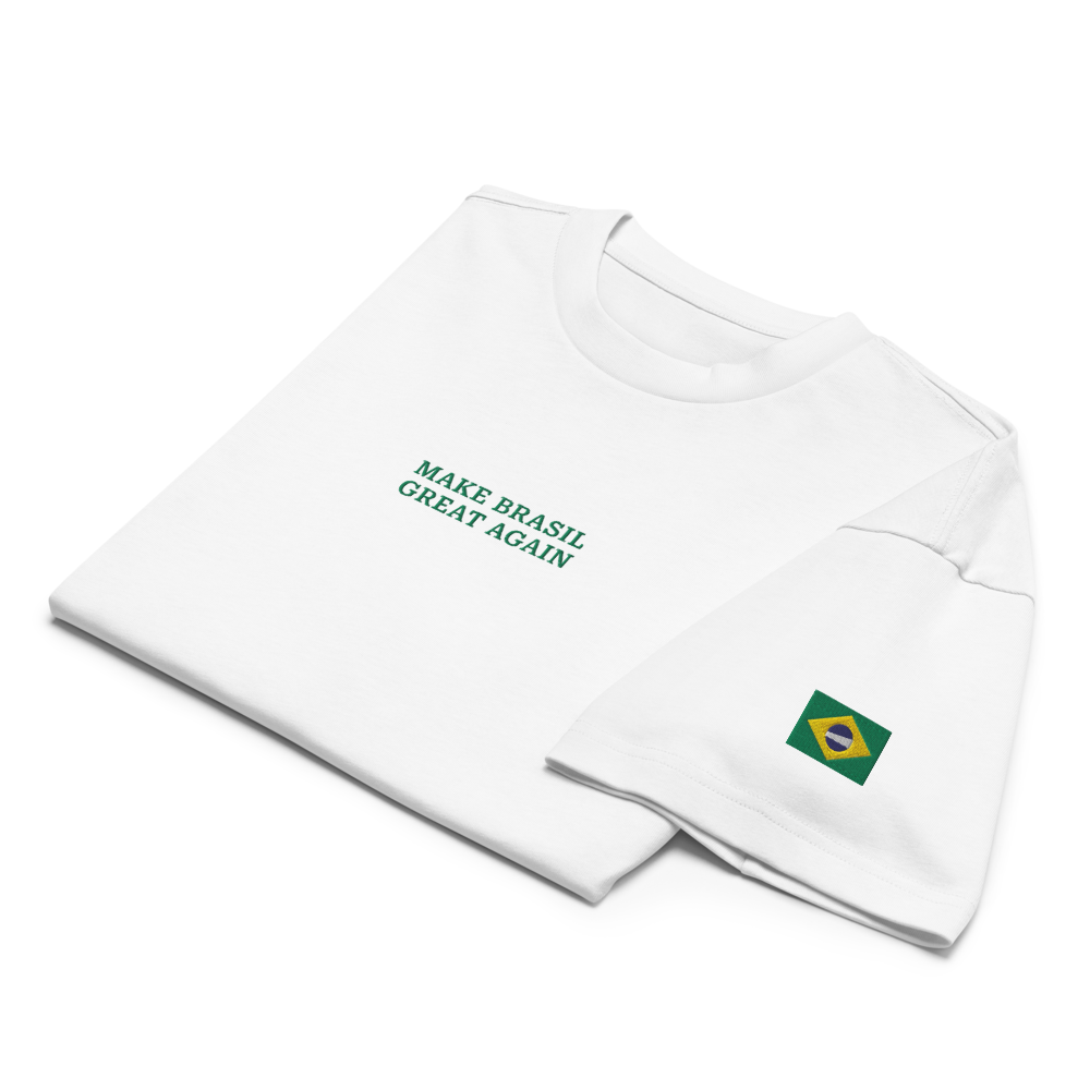 Camiseta MBGA — Potência · Oversized Heavyweight Bordado